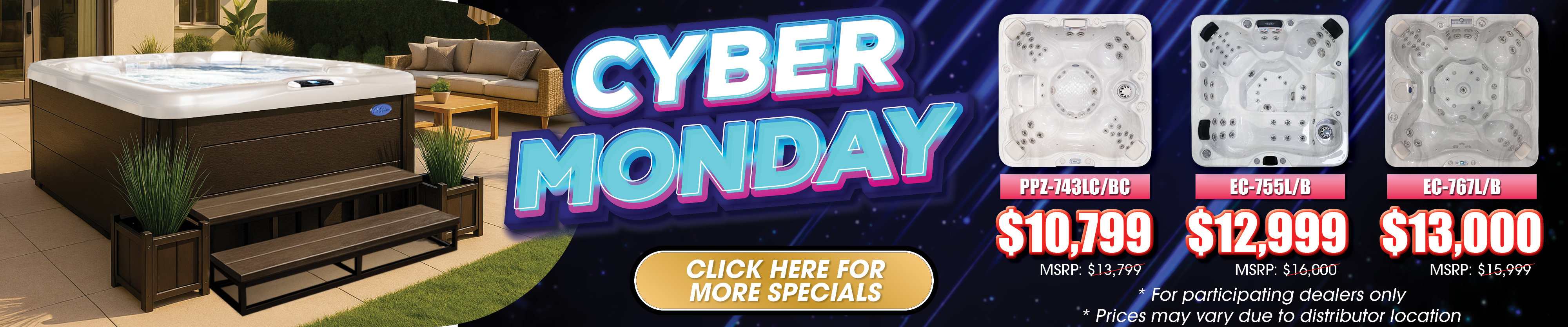 Calspas hot tub being used in a family setting - Walnut Creek